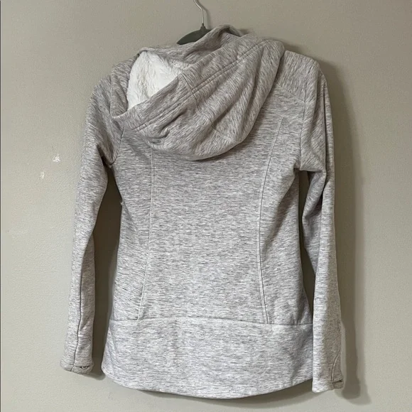 Athleta Cream Sherpa-Lined Hoodie - Picture 3 of 4